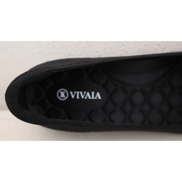 Vivaia Women's Sz EUR 41M US 9.5M Black Minnie Pro Square-Toe Heels - Picture 9 of 15